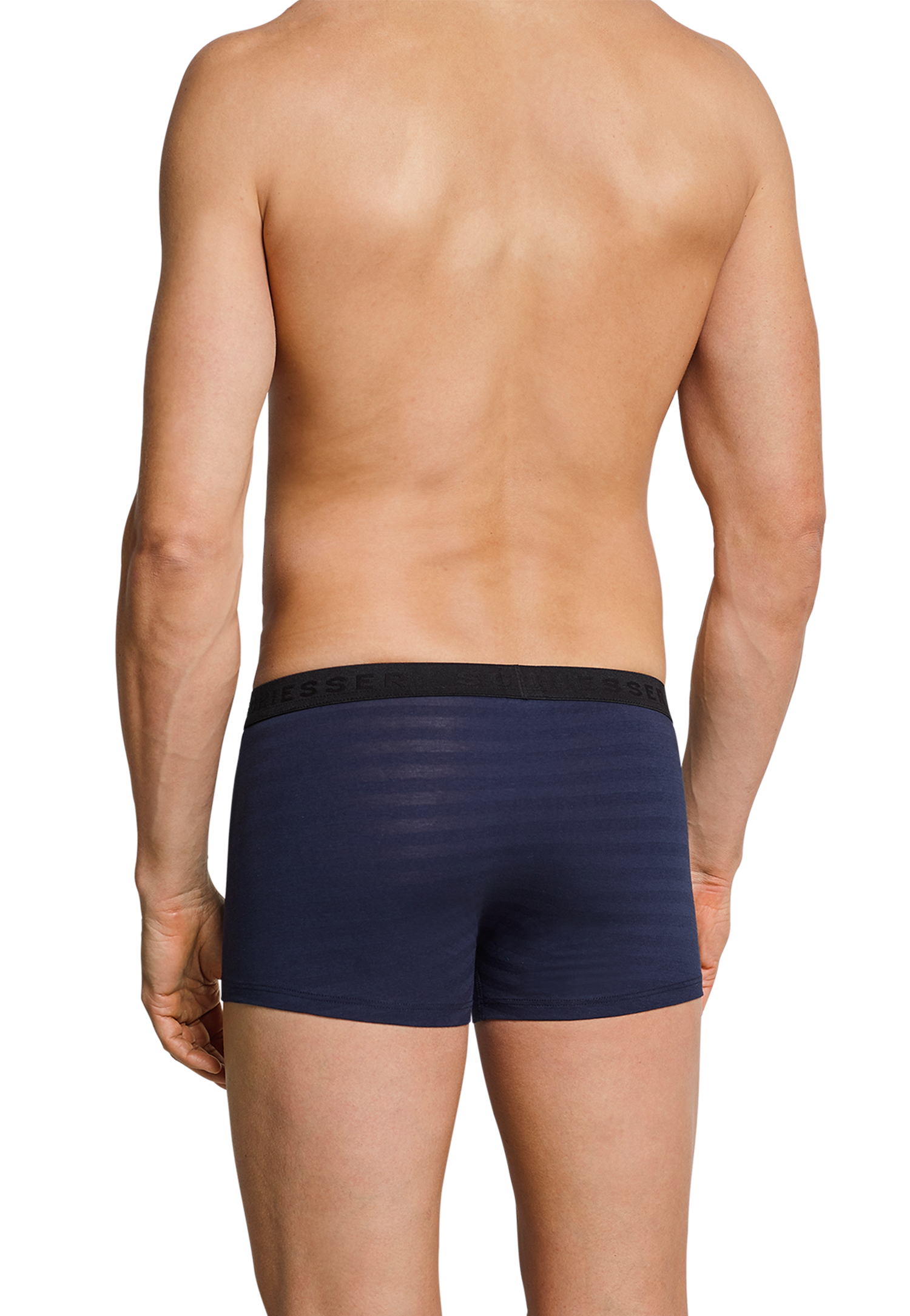 Schiesser 95/5 short kort- 2-pack blauwtinten