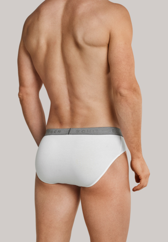 Schiesser 95/5 3-pack Rio-slip, wit