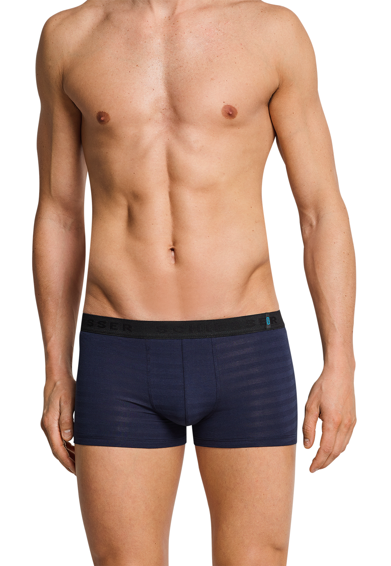 Schiesser 95/5 short kort- 2-pack blauwtinten